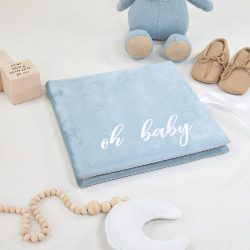 Zestaw albumów welurowych 3 szt ,, oh Baby 10 ''