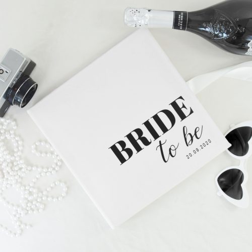 Welurowy album WIECZÓR PANIEŃSKI COCO CHANEL ,,Bride to Be ''